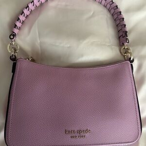 Kate Spade Pink/Lavender Shoulder Bag (Hudson Medium Convertible Crossbody)